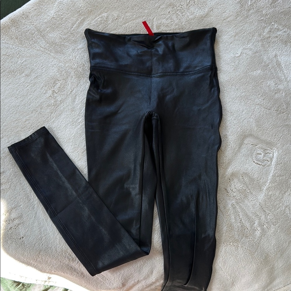 Spanx S - Black High-Waisted Leggings